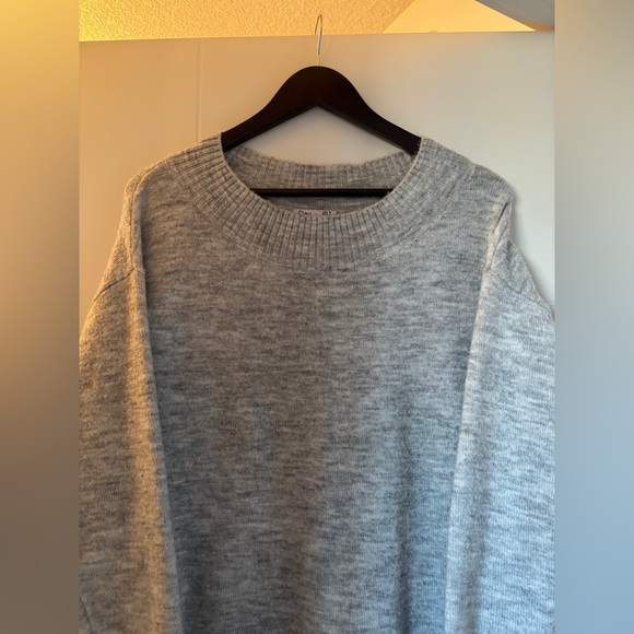 Dex long sleeve stretch wool dress with side knit details. Size M. - Picture 4 of 7